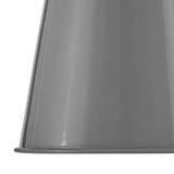 Weston Small Wall Sconce 12", Gray and Satin Brass