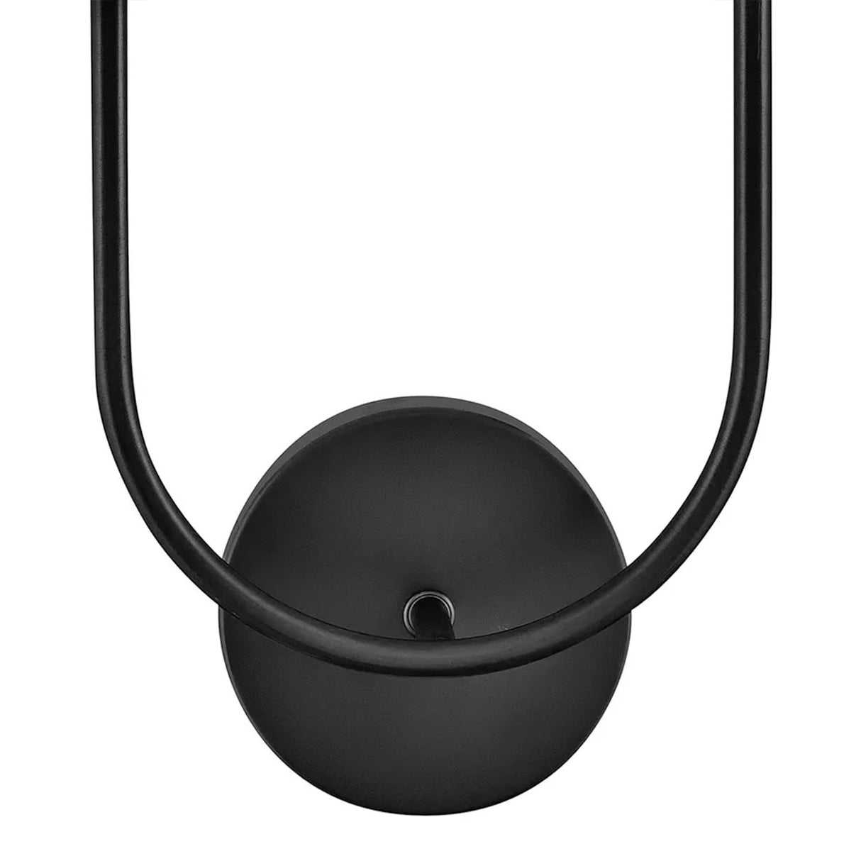 Greta Double Wall Sconce, Black (Style LEFT)