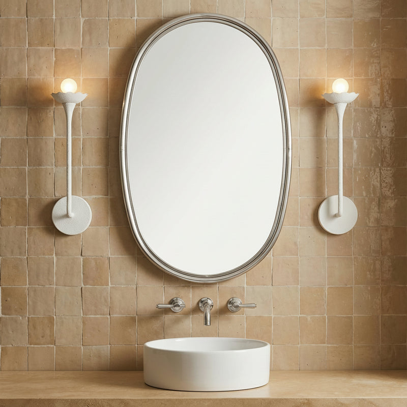 Posey Wall Sconce 16" for Transitional home with White fixture