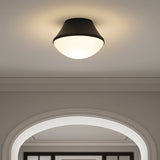 Skylar Flush Mount 11, Matte Black for Modern home with Gray Walls