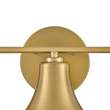 Skylar 3 Light Vanity, Satin Brass