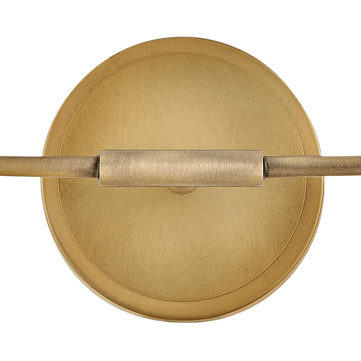 Wyatt 2 Light Vanity, Legacy Brass with Clear Glass