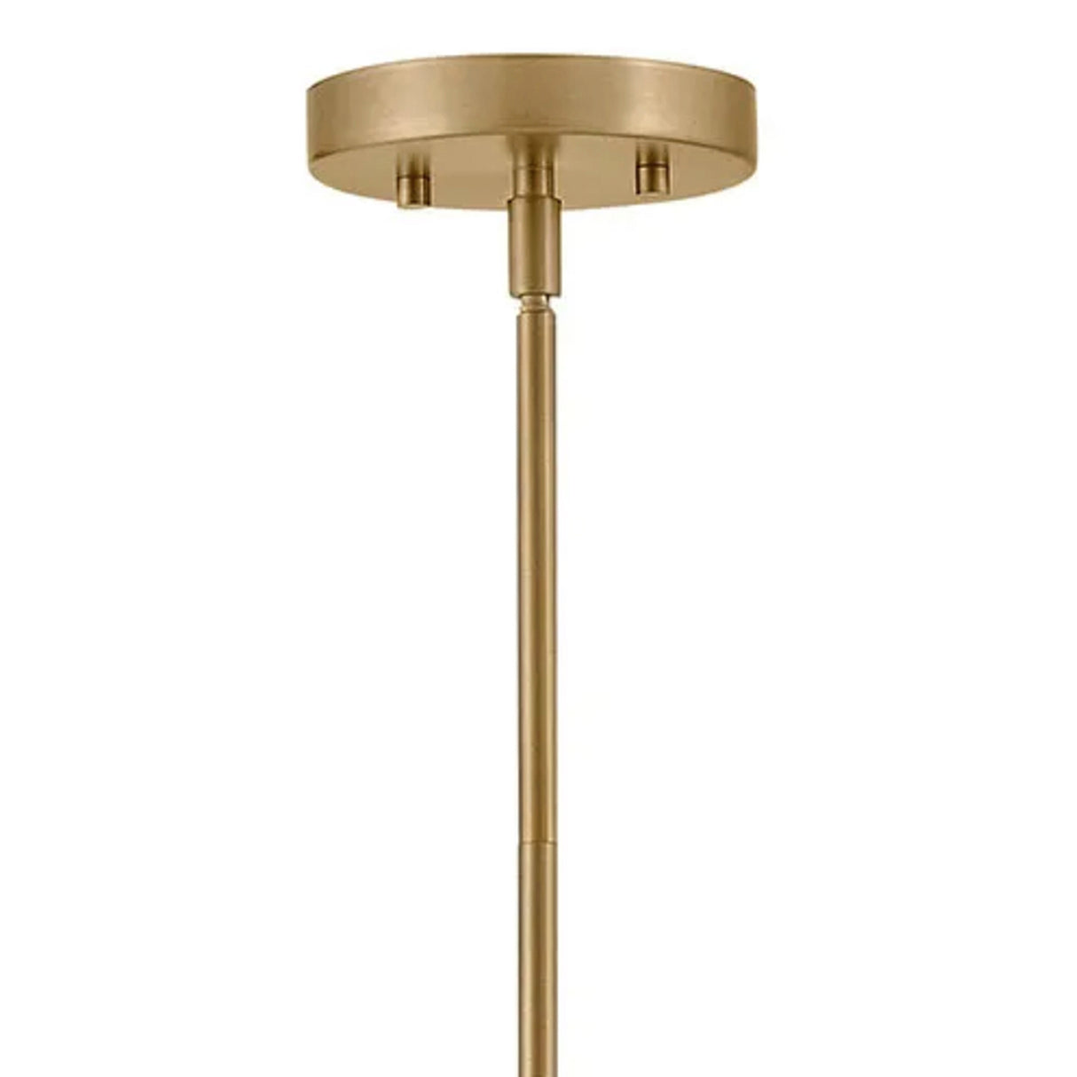 Alder Pendant 15", Satin Brass with Milk Glass