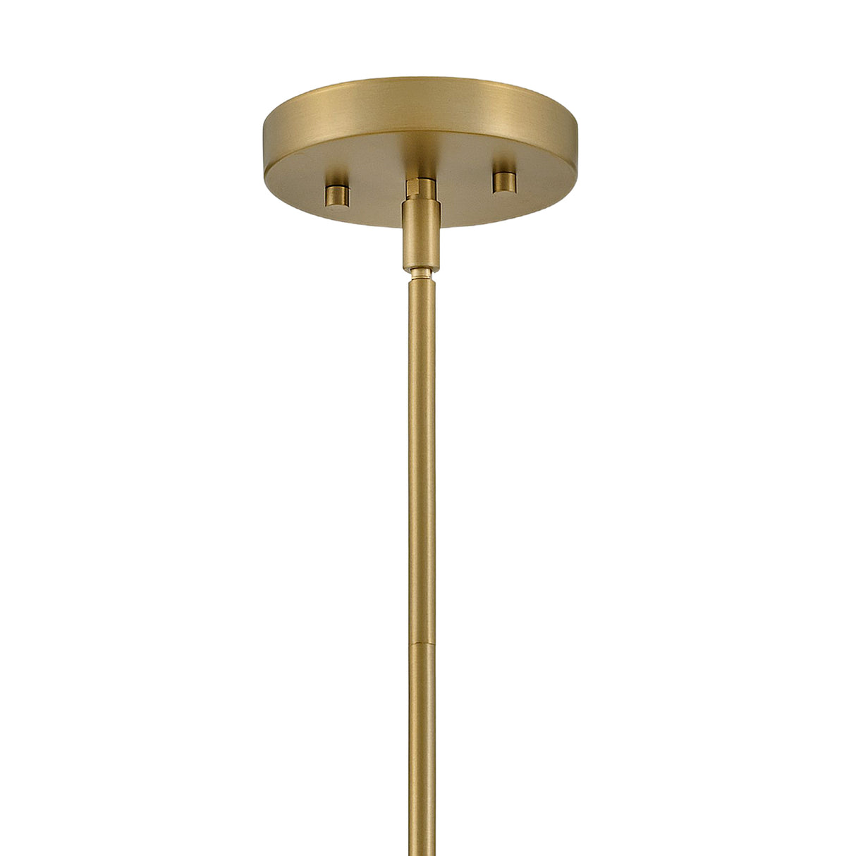 Nyra Pendant 16", Satin Brass and Eucalyptus Green