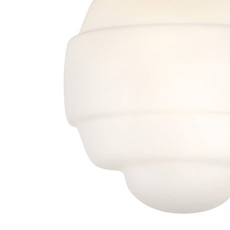 Irving Medium Flush Mount 12", Satin Brass
