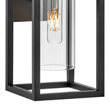 Sinclair Outdoor Wall Light, Small 13" Black