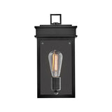 Monterey Outdoor Wall Light, Small 13" Black