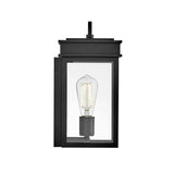 Monterey Outdoor Wall Light, Small 13" Black