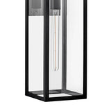 Monterey Outdoor Wall Light, Large 25" Black