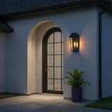 Lorimor Outdoor Wall Light, Medium 15" Black