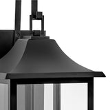 Lorraine Outdoor Wall Light, Large 26" Black