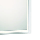 Albin Large LED Rectangular Mirror 30" x 42", Brushed Nickel