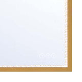 Mildred Medium LED Rectangular Mirror 22" x 30", Brushed Brass