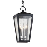 Barrett Outdoor Hanging Light 9", Textured Black