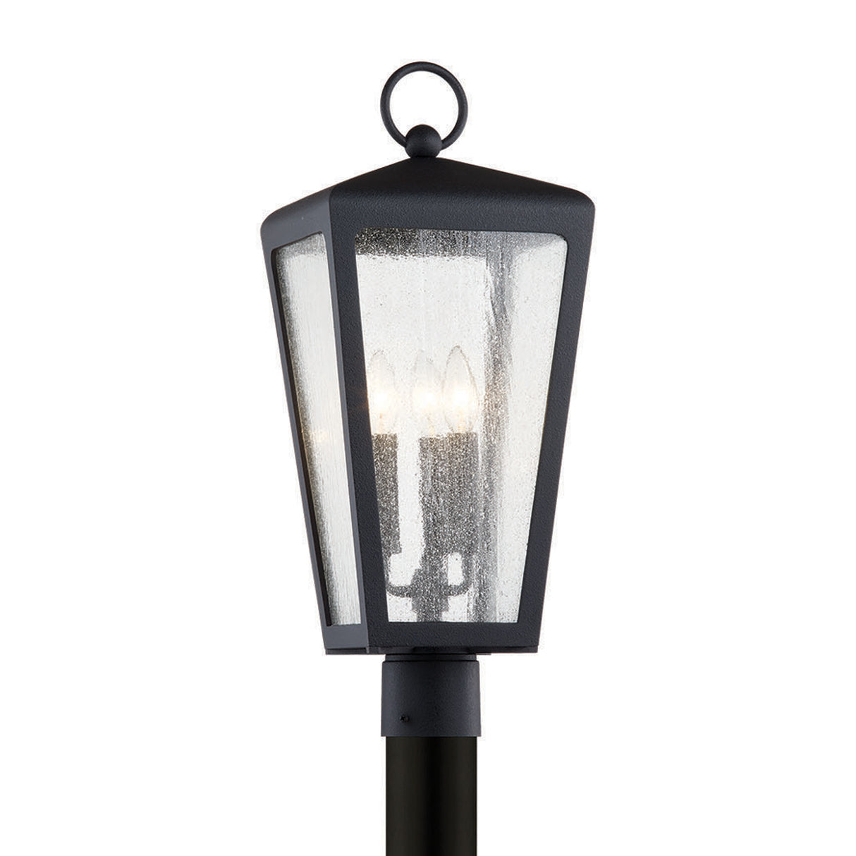 Barrett Outdoor Post Light, Textured Black