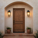 Barrett Outdoor Wall Light, Medium 20" Textured Black