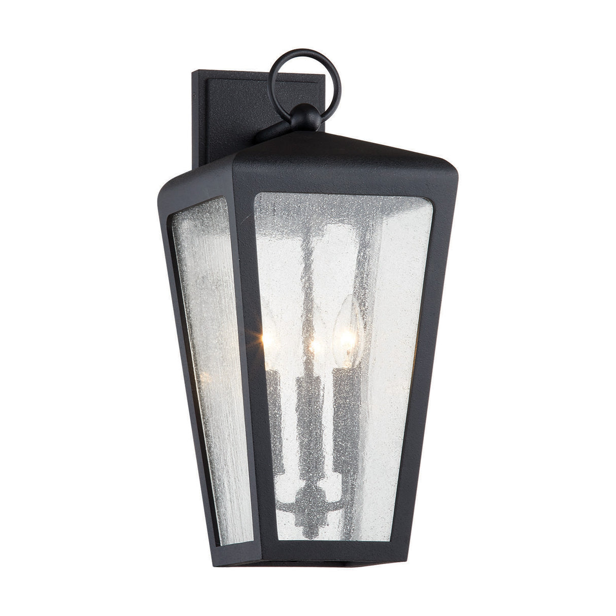 Barrett Outdoor Wall Light, Medium 20" Textured Black