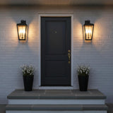 Barrett Outdoor Wall Light, Large 26" Textured Black