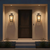 Barrett Outdoor Wall Light, Large 26" Textured Black