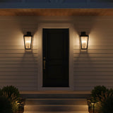 Barrett Outdoor Wall Light, Large 26" Textured Black