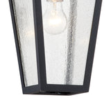 Barrett Outdoor Wall Light, Large 26" Textured Black