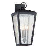 Barrett Outdoor Wall Light, Large 26" Textured Black
