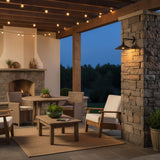 Artie Outdoor Wall Light, Medium Antique Bronze