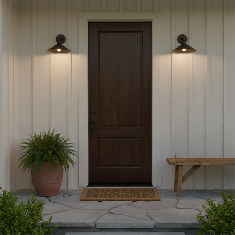 Artie Outdoor Wall Light, Medium Antique Bronze