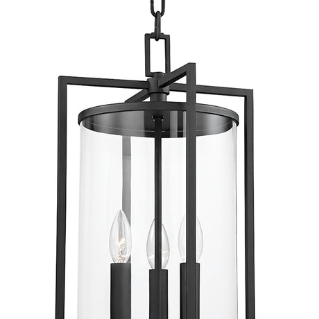 Peyton Outdoor Hanging Light 11", Textured Black