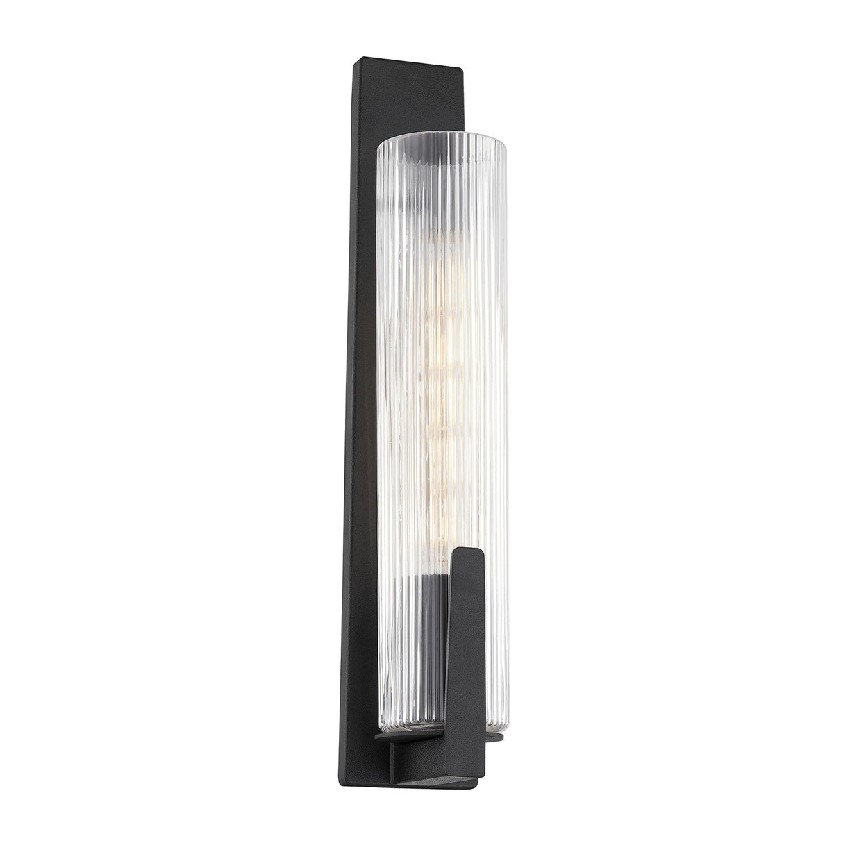 Stratton Wall Sconce 20", Forged Iron