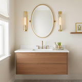Stratton Wall Sconce 20", Antique Brass