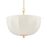 Mayfair Pendant 20", Aged Brass