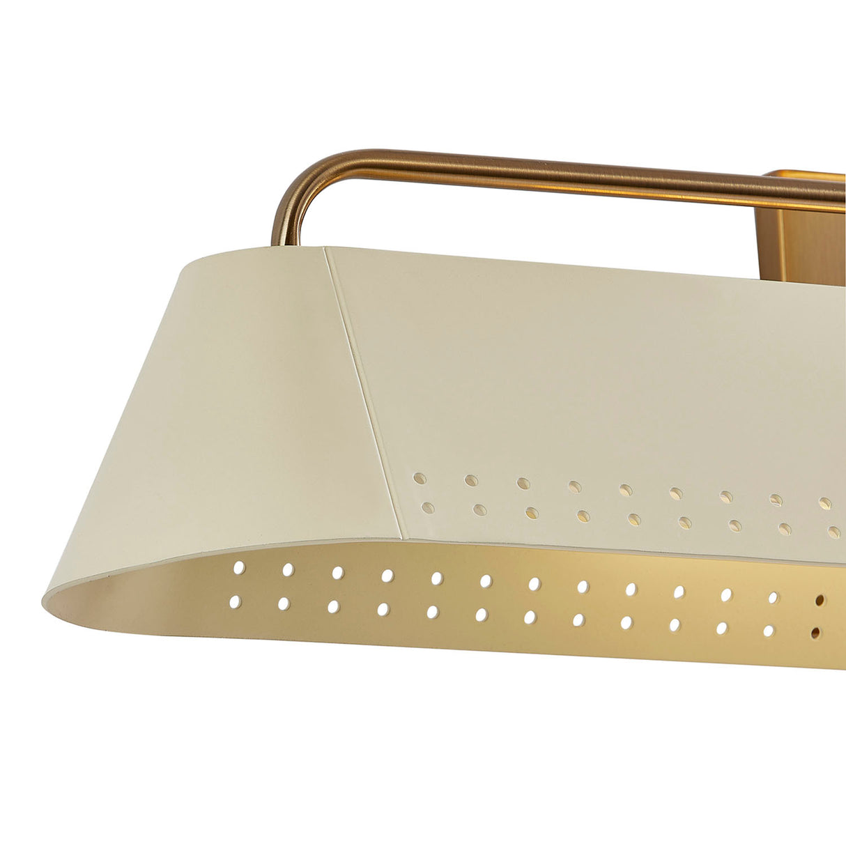 Henley Picture Light 18", Patina Brass and Soft Sand