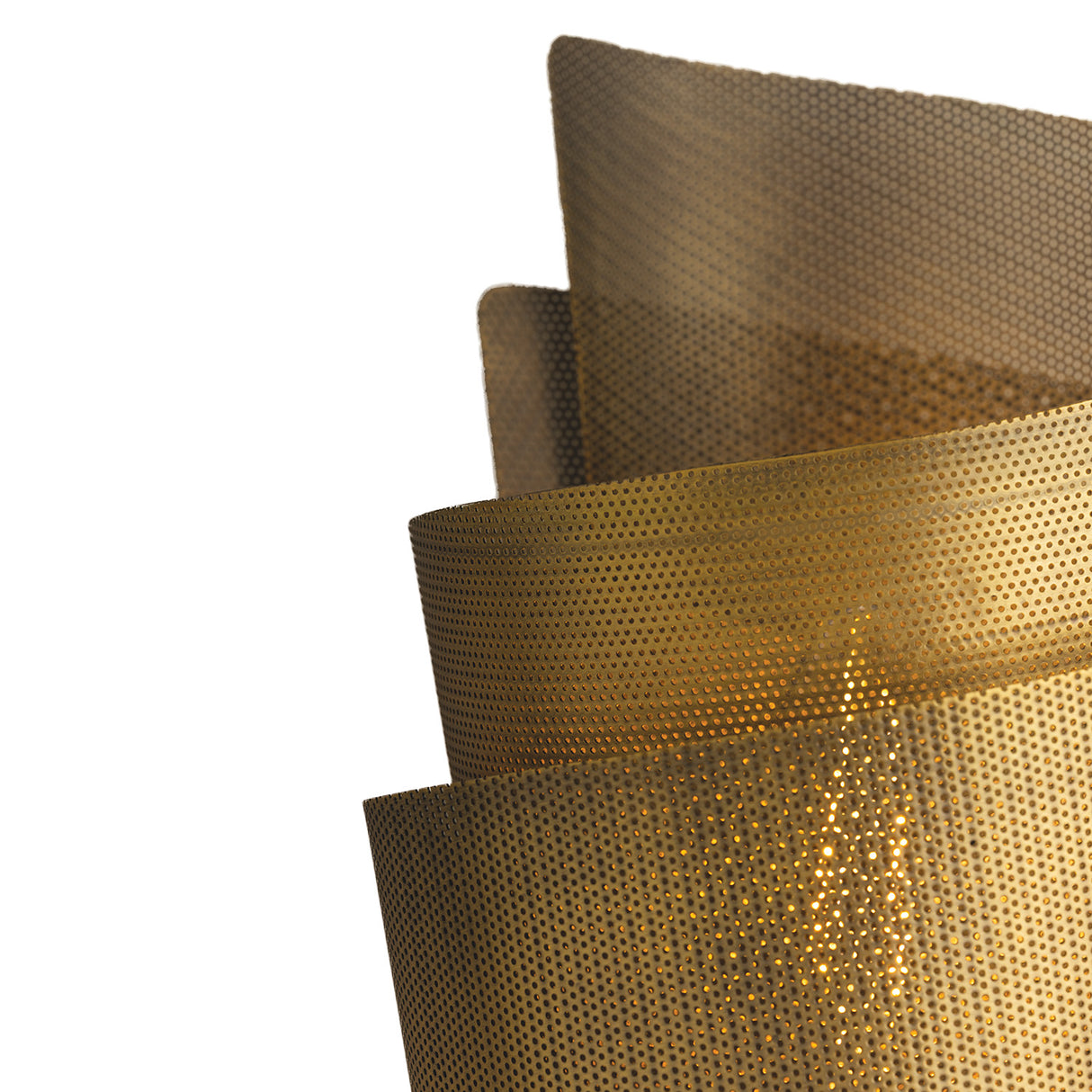 Acacia Wall Sconce 13", Patina Brass