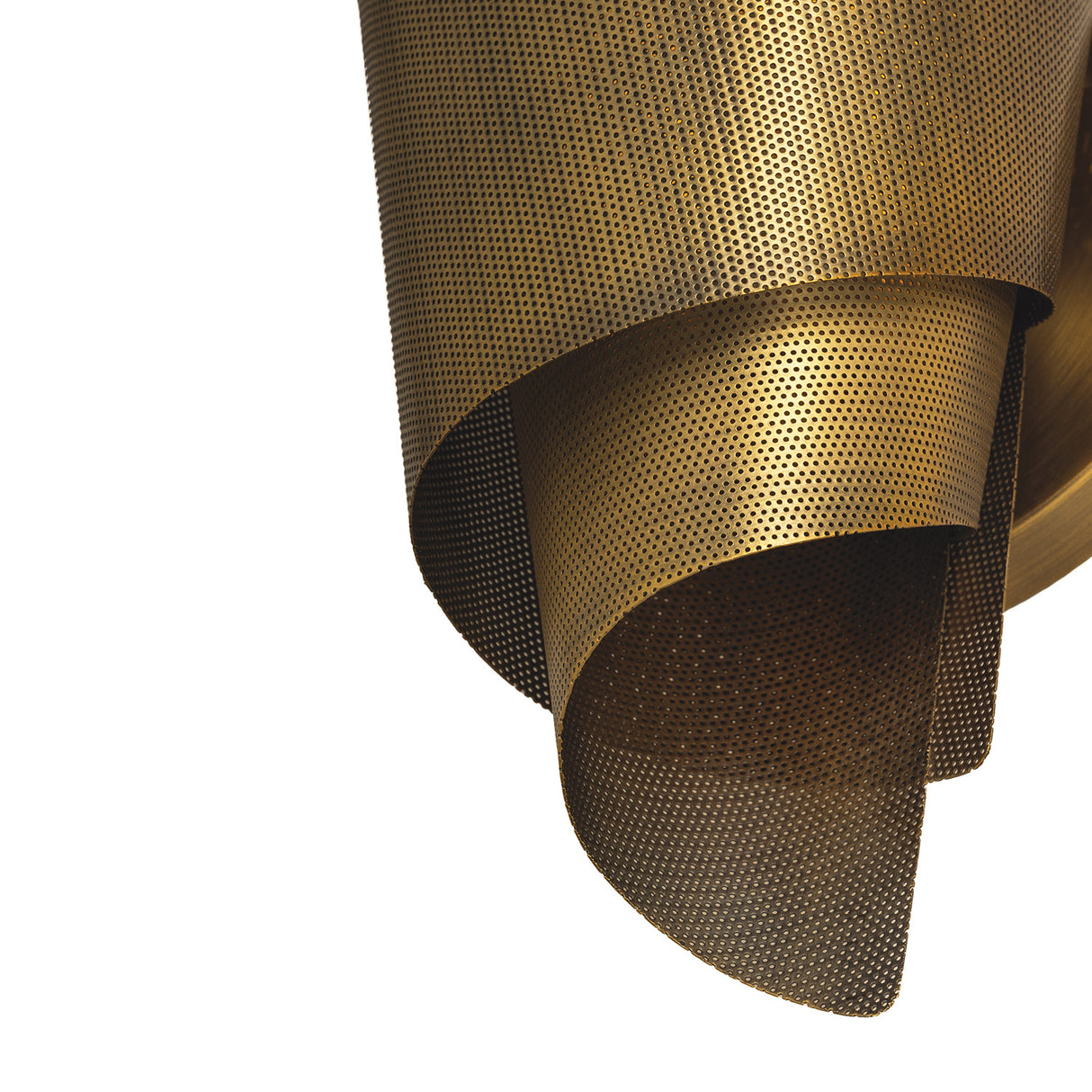 Acacia Wall Sconce 13", Patina Brass