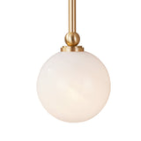 Olivia 2 Light Wall Sconce 24", Aged Brass