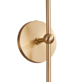 Olivia 2 Light Wall Sconce 24", Aged Brass