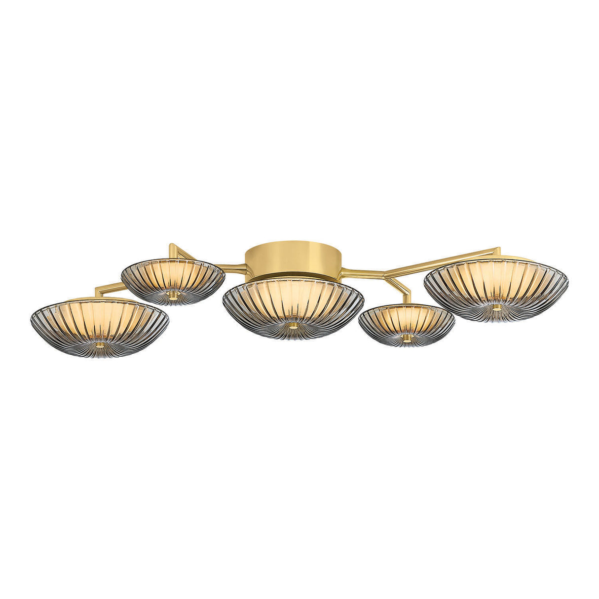 Gaia LED Wall Sconce 40", Aged Brass