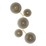 Gaia LED Wall Sconce 40", Aged Brass