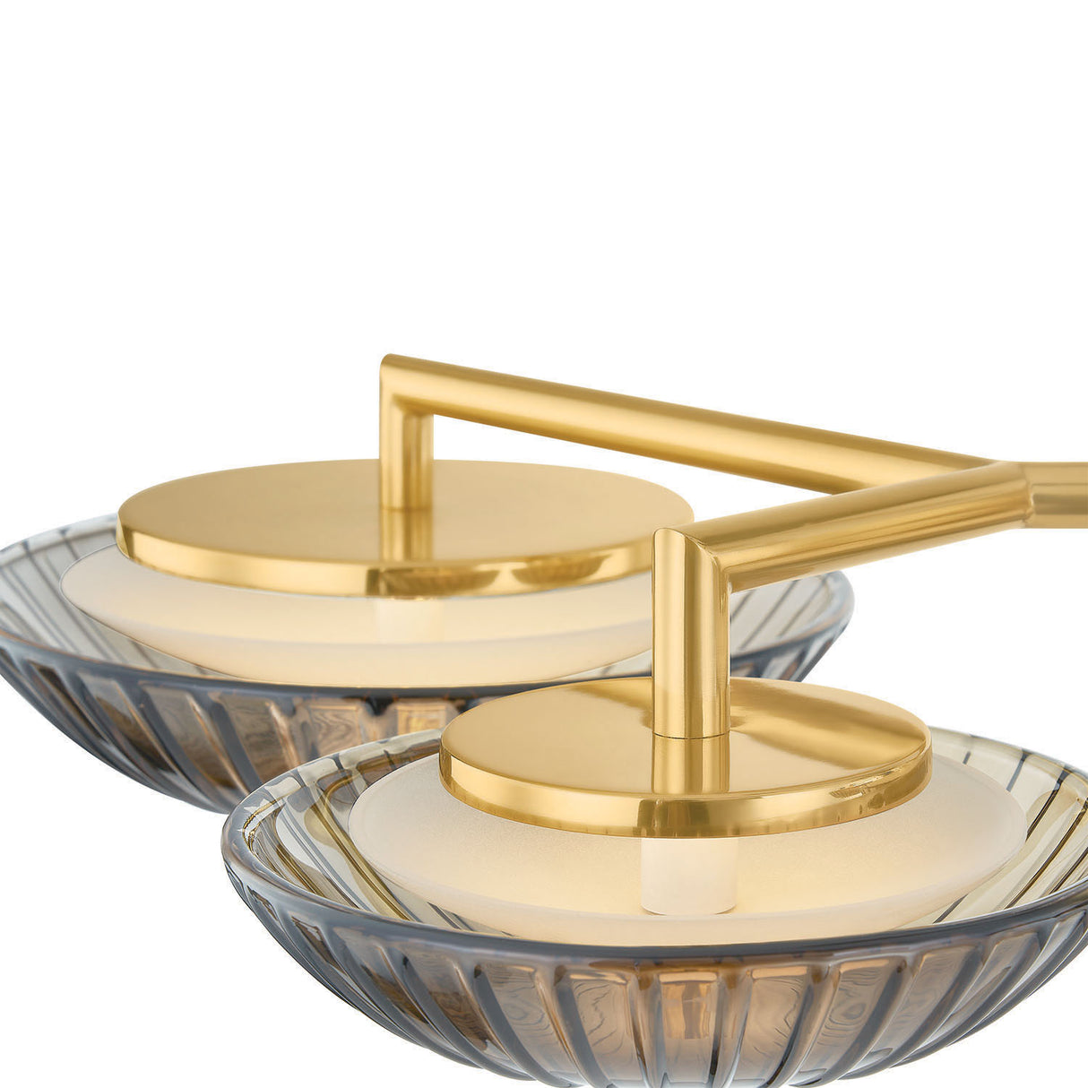 Gaia LED Wall Sconce 40", Aged Brass