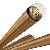 Camellia Semi Flush 30", Patina Brass