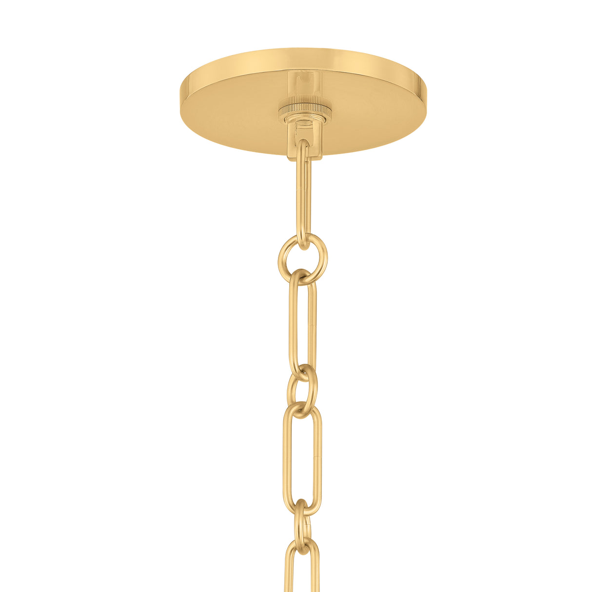 Bellport Small Pendant 11", Aged Brass