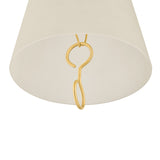 Bellport Small Pendant 11", Aged Brass