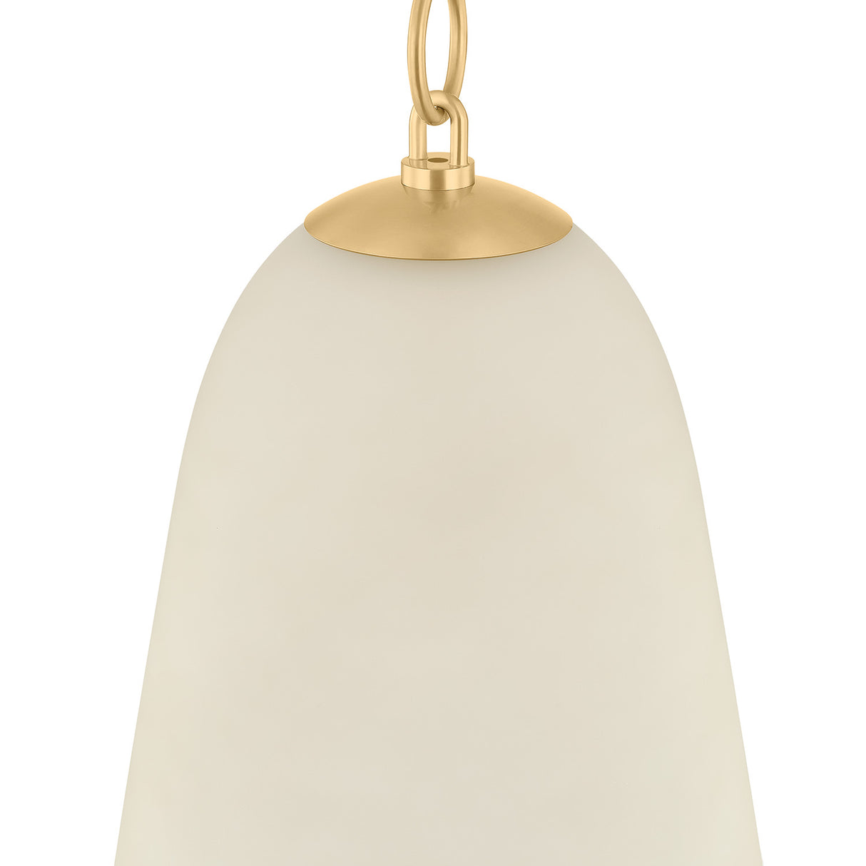 Bellport Small Pendant 11", Aged Brass