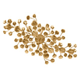 Phaedra Semi-Flush 30", Gold Leaf