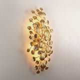Phaedra Wall Sconce 48", Gold Leaf