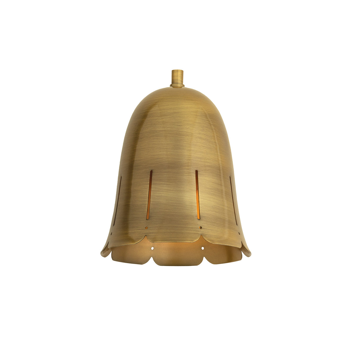 Sandune Wall Sconce 7", Patina Brass