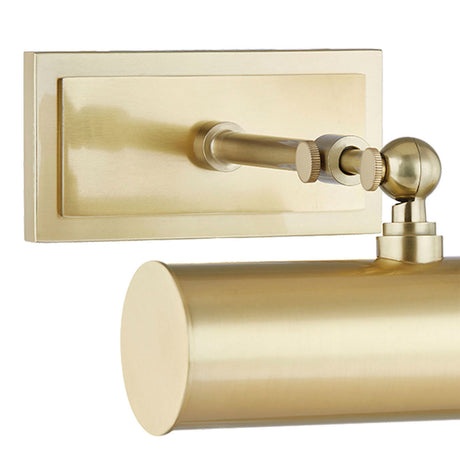 Judy Small Picture Light 8", Aged Brass