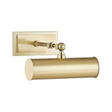 Judy Small Picture Light 8", Aged Brass