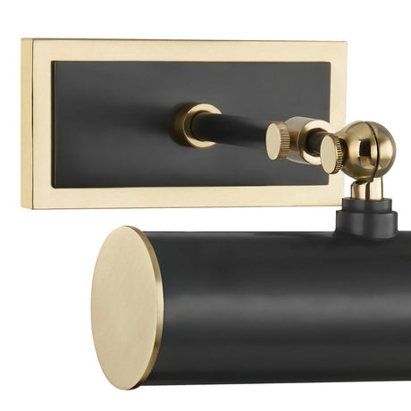 Judy Small Picture Light 8", Aged Brass and Old Bronze